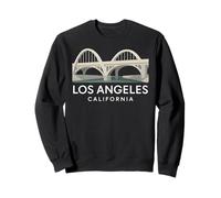 Los Angeles Architecture Skyline City Gratte-Ciel Bâtiments Sweatshirt