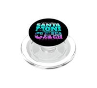 Los Angeles California Dreaming Shirts, Santa Monica Beach PopSockets PopGrip pour MagSafe