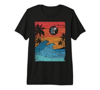 Los Angeles California Dreaming T-Shirt CA Long Beach Surf T-Shirt Haut de Gamme