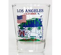 Los Angeles California Great American Cities Collection Shot Glass by World By Shotglass