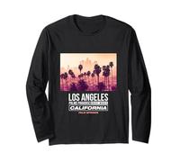 Los Angeles California Palms Skyline, Los Angeles California Manche Longue