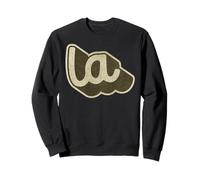 Los Angeles California Retro Vintage City Graphic LA Sweatshirt