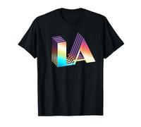 Los Angeles California Retro Vintage City Graphic LA T-Shirt