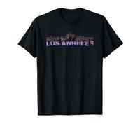 Los Angeles - California - Skyline - Purple Cloud Version T-Shirt