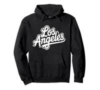 Los Angeles California USA Cool Vintage Cursive Typographie Sweat à Capuche