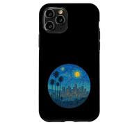 Los Angeles, Californie - Style de nuit étoilée Van Gogh Coque pour iPhone 11 Pro
