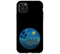 Los Angeles, Californie - Style de nuit étoilée Van Gogh Coque pour iPhone 11 Pro Max