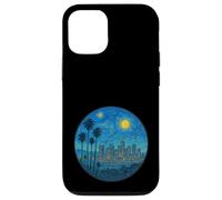 Los Angeles, Californie - Style de nuit étoilée Van Gogh Coque pour iPhone 12/12 Pro