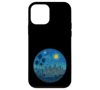 Los Angeles, Californie - Style de nuit étoilée Van Gogh Coque pour iPhone 12 mini