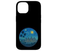 Los Angeles, Californie - Style de nuit étoilée Van Gogh Coque pour iPhone 14