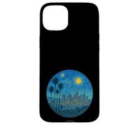 Los Angeles, Californie - Style de nuit étoilée Van Gogh Coque pour iPhone 15 Plus
