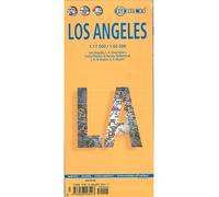 Los angeles Edition trilingue français-anglais-allemand, Echelle 1:17000, 1:60 000 - Collectif - Borch - broché - Atlas / carte