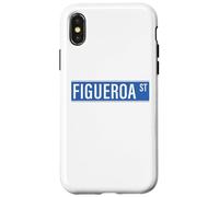 Los Angeles LA Street Signs Figueroa St pour Homme et Femme Coque pour iPhone X/XS