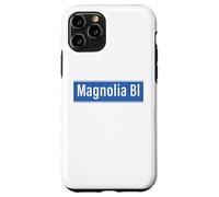Los Angeles LA Street Signs Magnolia BLVD pour Homme et Femme Coque pour iPhone 11 Pro