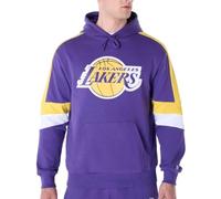 LOS ANGELES LAKERS New Era Colour Block OS Sweat à Capuche surdimensionné Violet