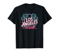 Los Angeles - Rétro Palm Synthwave Vibe T-Shirt