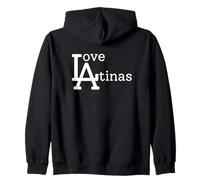 Los Angeles Style Sign for L A I Love Latinas Sweat à Capuche