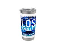 Los Angeles Sunset Boulevard, Santa Monica Gobelet isotherme en acier inoxydable double paroi
