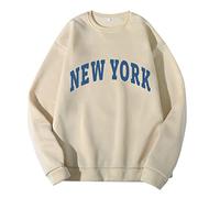 Los Angeles Sweatshirts pour homme - Vêtements d'automne personnalisés de New York - Col rond - Tenues solides à manches longues - Athlétique Californie - Vintage Gothique - 2025 - Avec motifs Y2K