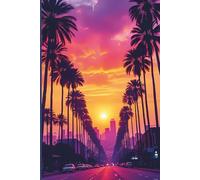 Los Angeles Travel Journal: A lined 6x9 notebook to write about your trip to LA