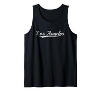 Los Angeles Vintage Inspired Varsity Retro Design Débardeur