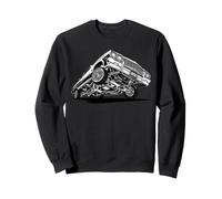 Los Angeles Voiture Hydraulique Lowrider Classic Latino Chicano Sweatshirt