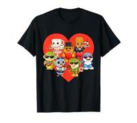 Los Dicen AI Baby Animals Cute I Love Brainrot Saint-Valentin T-Shirt