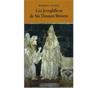 Los Jeroglíficos De Sir Thomas Browne - [Livre en VO] Calasso, Roberto (Auteur)