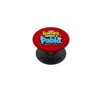 Los lunes temen a Pablo Humor Frase Divertida PopSockets PopGrip Adhésif