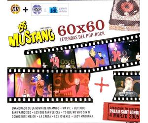 Los Mustang - Santi Carulla - Abbey Road ( 2 ) 60 X 60 Leyendas Del Pop Rock - Box Cd + Dvd - Edition Import Spain Ok Records ( P ) 2018