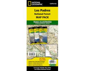 Los Padres National Forest (lot de cartes) | National Geographic