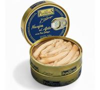 LOS PEPERETES Couteaux de mer à l’ail 120 g | Conserve gourmande de fruits de mer de Galice | Élaboration artisanale | Conserve premium à l’huile d’olive | Goût traditionnel de Galice