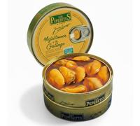 LOS PEPERETES Moules sauce galicienne 120 g | Conserve gourmande de fruits de mer de Galice | Élaboration artisanale | Conserve premium | Goût traditionnel de Galice