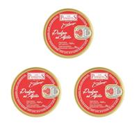 LOS PEPERETES x3 Boîte Poulpe à l’ail 120 g | Fruits de mer gourmets de Galice | Conserve artisanale | Poulpe atlantique