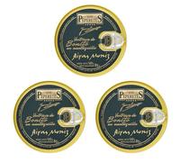 LOS PEPERETES x3 Boîte Ventresca au beurre Arias-Ortiz 120 g | Saveur exclusive