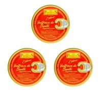 LOS PEPERETES x3 Boîte Ventresca de thon 120 g | Conserve gourmet | À l’huile d’olive vierge extra