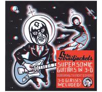 Los Straitjackets - Supersonic Guitars in 3-d - Clear Red Blue Vinyl