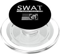 Los Suenos Police SWAT Ready Or Not For Action Tactical Game PopSockets PopGrip pour MagSafe