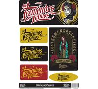 Los Tremendos Latinos Sticker Set A4 Sheet