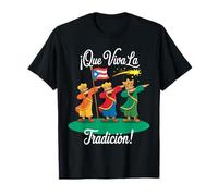 Los Tres Reyes Magos Trois Rois Rois Rois Dabbing Noël T-Shirt