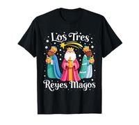 Los Tres Reyes Magos Wise Three Kings Joyeuse Fête de l'Épiphanie T-Shirt