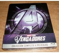 Los Vengadores Steelbook Blu-Ray Sellado 5 Disques Blu-Ray A-B-C Nouveau