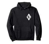 Losange 1% Petit, Rocker, Biker, Moto Sweat à Capuche