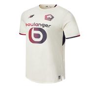 LOSC Lille Homme New Balance Away Short Sleeve Jersey en Noir, Polyester, Taille S