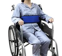 LOSCHEN Ceinture de siège antidérapante - Chaise épaisse - Réglable - Anti-chute - Avec boucle - Pour personnes âgées - Bleu