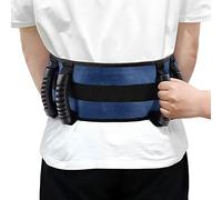 LOSCHEN Ceinture de transfert - Ceinture de course avec 6 poignées - Aide à la mobilité pour les personnes âgées - Dispositif de soutien sous support (bleu foncé)