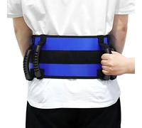 [LOSCHEN] Ceinture de transmission, ceinture de course avec ceinture à 6 poignées, aide à la mobilité pour les personnes âgées, bariatriques, personnes handicapées, hôpitaux pour soins à (bleu)
