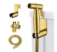 LOSCHEN Kit de pulvérisateur mural pour bidet, pulvérisateur manuel en acier inoxydable Fixation WC pour animaux de compagnie Salle de bain / Hygiène personnelle