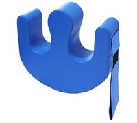 [LOSCHEN] Patient Réversible Coussin en U PU Cuir Anti-escarres Paralysie Patient Coussin Réversible Aides de Soins pour Personnes Âgées Aide au Lit avec Sangles (Bleu Foncé)