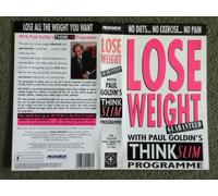 Lose Weight Think Slim With Paul Goldin [VHS] [Import anglais]